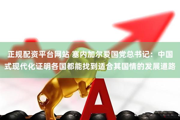正规配资平台网站 塞内加尔爱国党总书记:中国式现代化证明各国都能找到适合其国情的发展道路